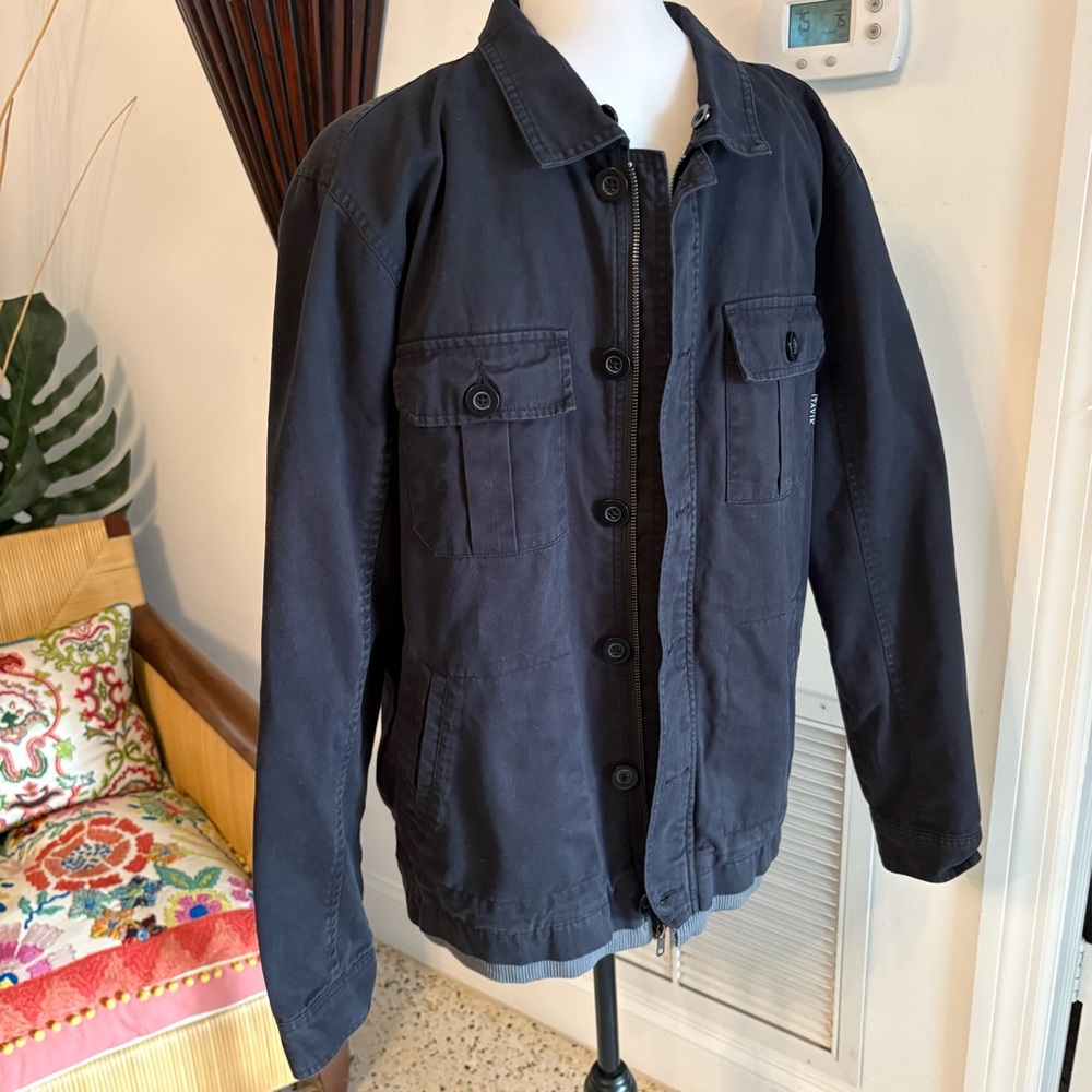 TAVIK Modern Beach Culture Blue Warm Jacket! Good used condition! Medium!
